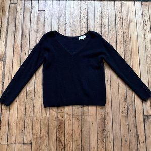 Sézane Nicky Pullover in Black size small